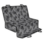 Motorcycle And Angel Pattern Print Pet Car Back Seat Cover