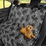 Motorcycle And Angel Pattern Print Pet Car Back Seat Cover
