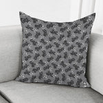 Motorcycle And Angel Pattern Print Pillow Cover