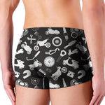 Motorcycle Equipment Pattern Print Men's Boxer Briefs