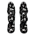 Motorcycle Equipment Pattern Print Muay Thai Shin Guards
