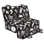 Motorcycle Equipment Pattern Print Pet Car Back Seat Cover