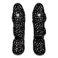 Motorcycle Parts Pattern Print Muay Thai Shin Guards