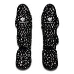 Motorcycle Parts Pattern Print Muay Thai Shin Guard