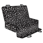 Motorcycle Parts Pattern Print Pet Car Back Seat Cover
