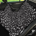 Motorcycle Parts Pattern Print Pet Car Back Seat Cover