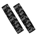 Motorcycle Quote Pattern Print Car Seat Belt Covers