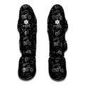 Motorcycle Quote Pattern Print Muay Thai Shin Guards