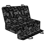 Motorcycle Quote Pattern Print Pet Car Back Seat Cover