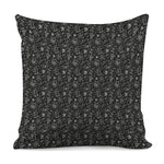 Motorcycle Words Pattern Print Pillow Cover