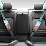 Mount Fuji And Cherry Blossom Print Car Seat Belt Covers