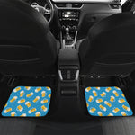 Mug Of Beer Pattern Print Front and Back Car Floor Mats