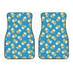 Mug Of Beer Pattern Print Front Car Floor Mats