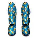 Mug Of Beer Pattern Print Muay Thai Shin Guard