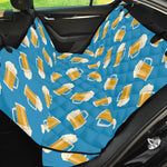 Mug Of Beer Pattern Print Pet Car Back Seat Cover