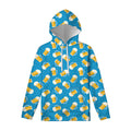 Mug Of Beer Pattern Print Pullover Hoodie