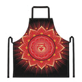 Muladhara Chakra Mandala Print Apron