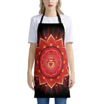 Muladhara Chakra Mandala Print Apron