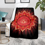 Muladhara Chakra Mandala Print Blanket