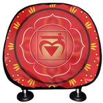 Muladhara Chakra Mandala Print Car Headrest Covers