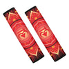 Muladhara Chakra Mandala Print Car Seat Belt Covers