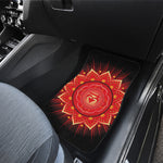 Muladhara Chakra Mandala Print Front Car Floor Mats