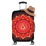 Muladhara Chakra Mandala Print Luggage Cover