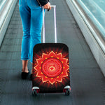 Muladhara Chakra Mandala Print Luggage Cover