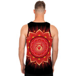 Muladhara Chakra Mandala Print Men's Tank Top
