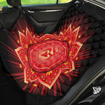 Muladhara Chakra Mandala Print Pet Car Back Seat Cover