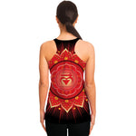 Muladhara Chakra Mandala Print Women's Racerback Tank Top