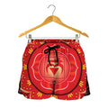 Muladhara Chakra Mandala Print Women's Shorts