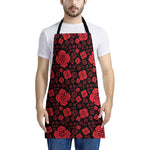 Muladhara Chakra Pattern Print Apron