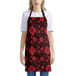 Muladhara Chakra Pattern Print Apron