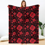 Muladhara Chakra Pattern Print Blanket