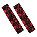 Muladhara Chakra Pattern Print Car Seat Belt Covers