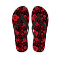Muladhara Chakra Pattern Print Flip Flops