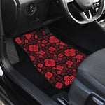 Muladhara Chakra Pattern Print Front Car Floor Mats