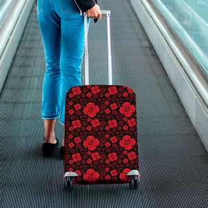 Muladhara Chakra Pattern Print Luggage Cover