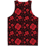 Muladhara Chakra Pattern Print Men's Tank Top