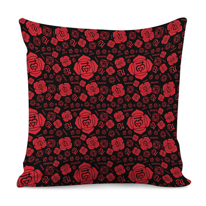 Muladhara Chakra Pattern Print Pillow Cover