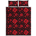 Muladhara Chakra Pattern Print Quilt Bed Set