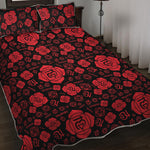 Muladhara Chakra Pattern Print Quilt Bed Set