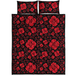 Muladhara Chakra Pattern Print Quilt Bed Set