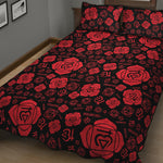 Muladhara Chakra Pattern Print Quilt Bed Set