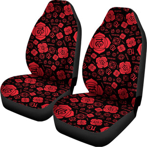 Muladhara Chakra Pattern Print Universal Fit Car Seat Covers