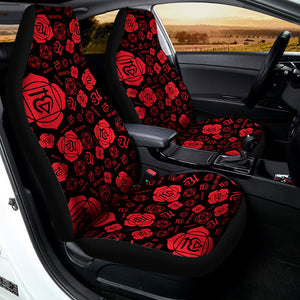 Muladhara Chakra Pattern Print Universal Fit Car Seat Covers