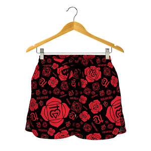 Muladhara Chakra Pattern Print Women's Shorts