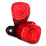 Muladhara Chakra Spiritual Print Boxing Gloves