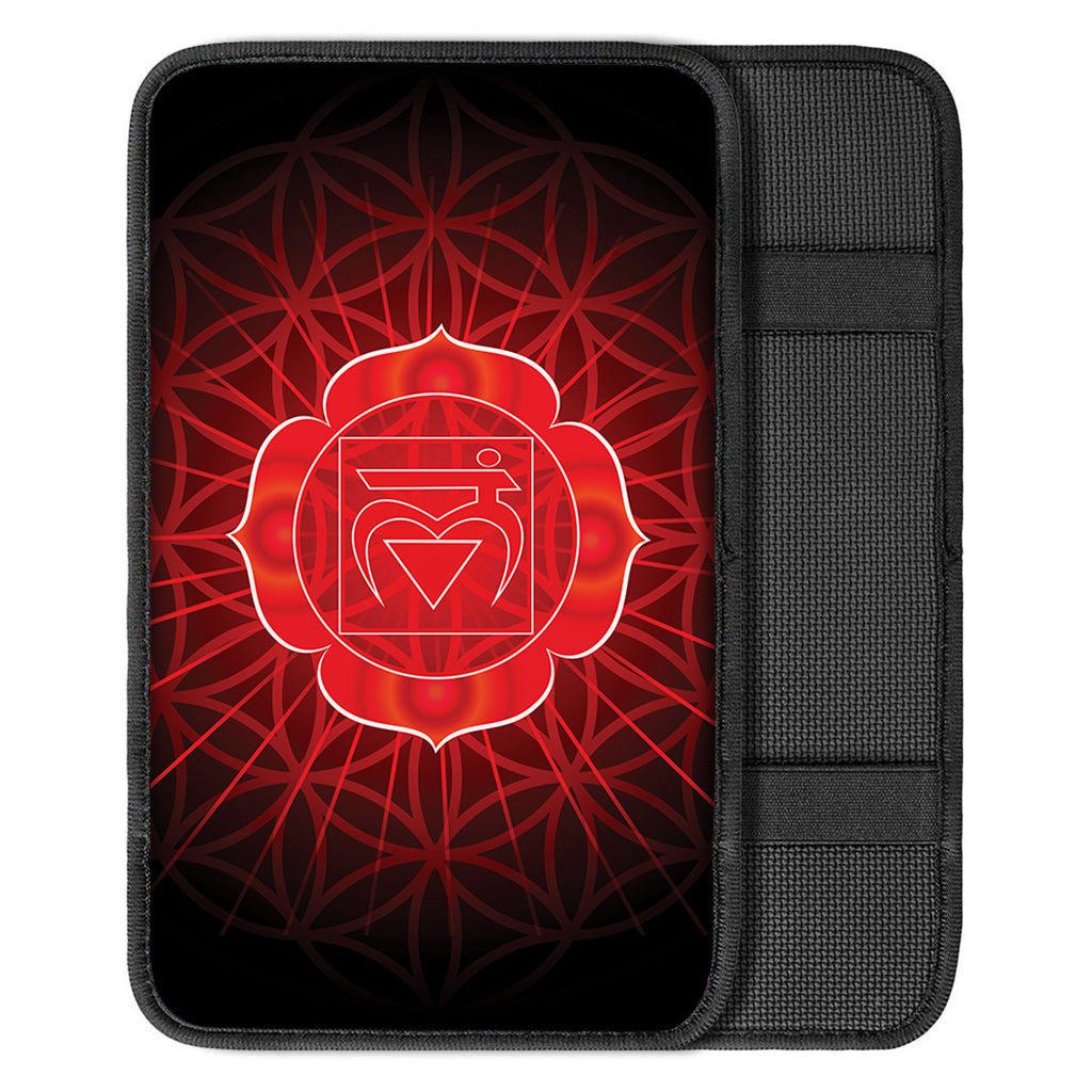 Muladhara Chakra Spiritual Print Car Center Console Cover